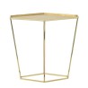 Pedestal Cube Tall Gold