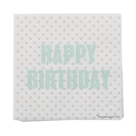 Napkins "Happy Birthday"