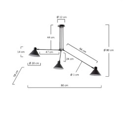 Candeeiro Sputnik