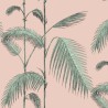 Papel de Parede Palm Leaves Pink