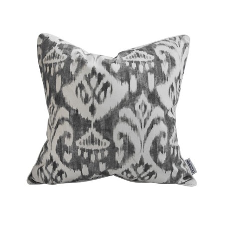 Ikat Grey Pillow