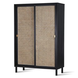 Cabinet Retro Black Basket