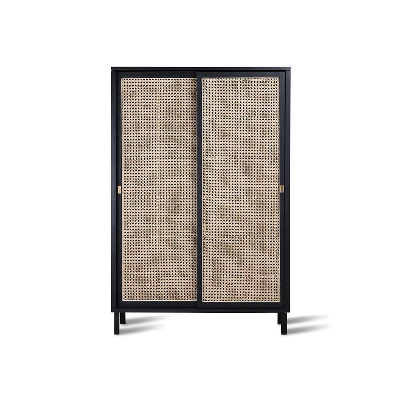 Cabinet Retro Black Basket