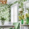 Wallpaper Palm Botanical emerald Green