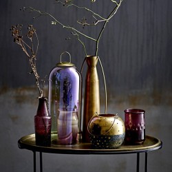 Set 3 Vases Kella Purple