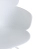 Chair Salma Wheels White