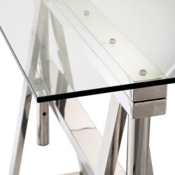 Silver Elodie Desk