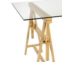 Gold Elodie Desk