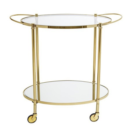 Gold Tea / Bar Cart