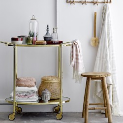 Gold Tea / Bar Cart