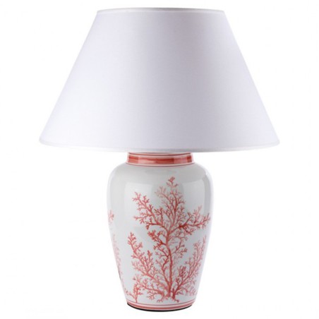 Table Lamp Red Coral