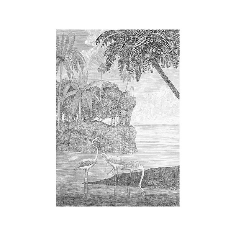 Wallpaper Mural Parade Graphite