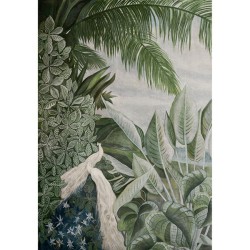 Painel Papel de Parede Eden Green
