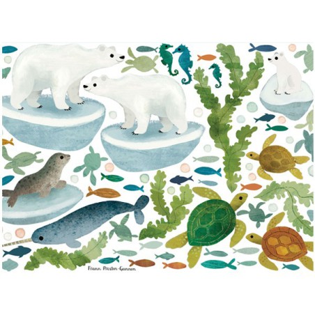 Ocean Antics Wall Stickers