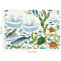 Ocean Antics Wall Stickers