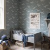 Papel de Parede Whales blue
