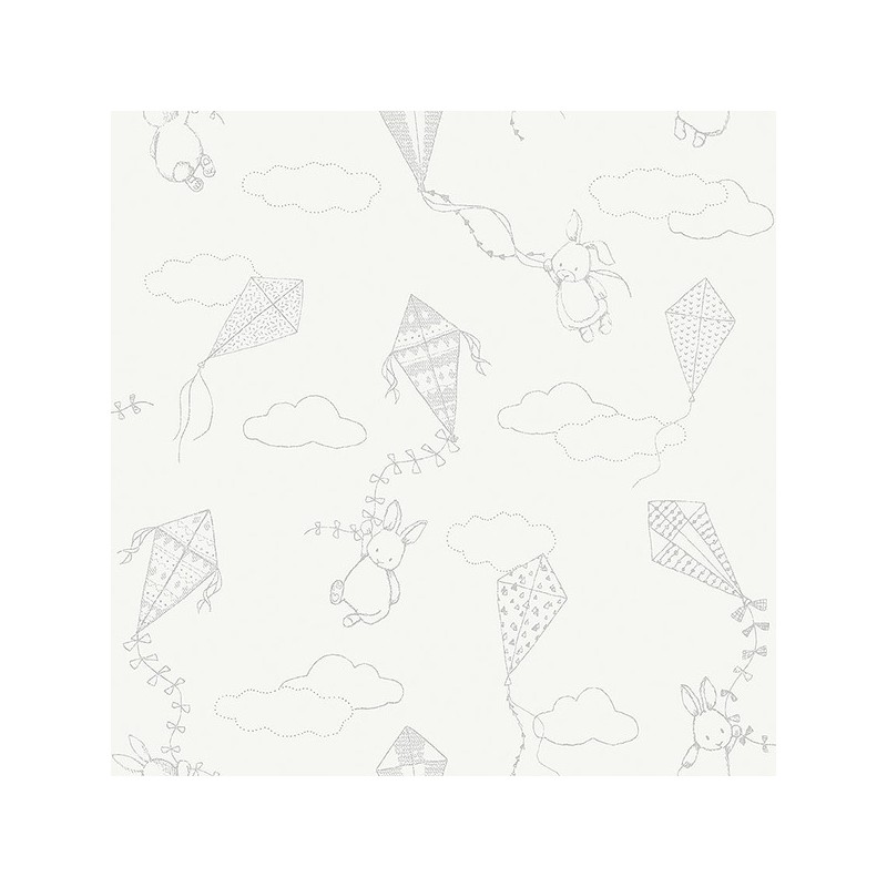 Papel de Parede Up&Away Cinza