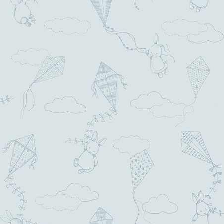 Wallpaper Up&Away Blue