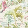 Papel de Parede Palm Scene White