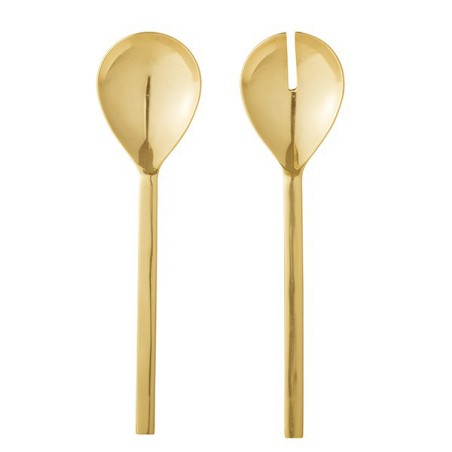 Gold Salad Spoons