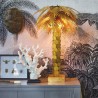 Gold Palm Lamp