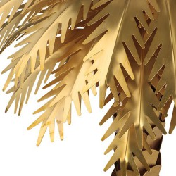 Gold Palm Lamp