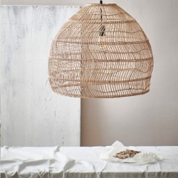 Natural Wicker Ceiling Lamp