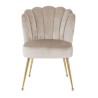 Armchair Jude Khaki Velvet