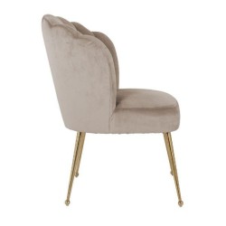 Armchair Jude Khaki Velvet