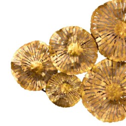 Wall Sculpture Gold Maude