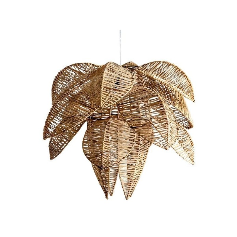 Ceiling Lamp Flower Rattan