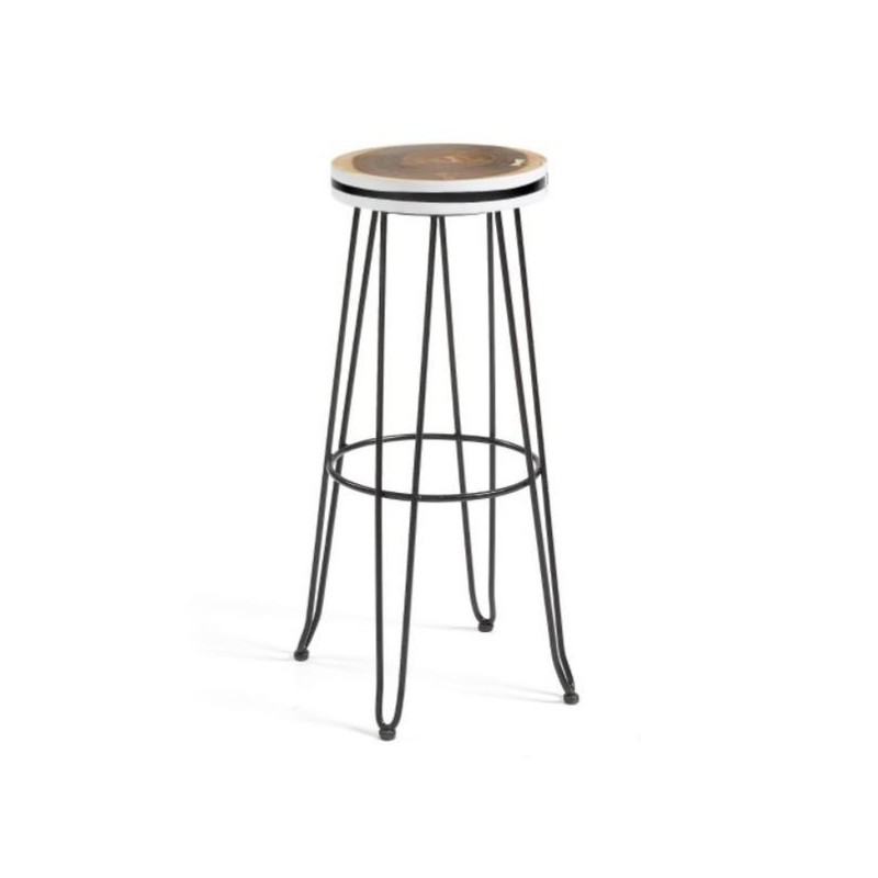 Farley Barstool B&W