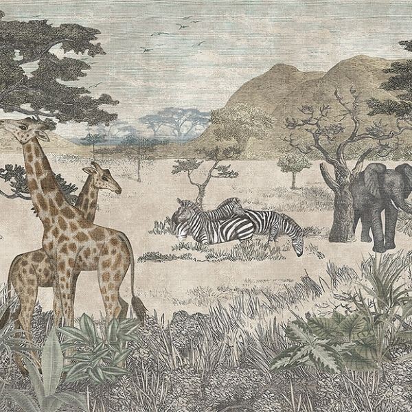 Painel Papel de Parede Serengeti