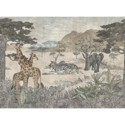 Mural Wallpaper Serengeti