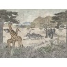 Mural Wallpaper Serengeti