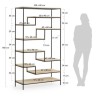 Bookcase Pike Black