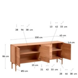 Sideboard Lenon 200 cm