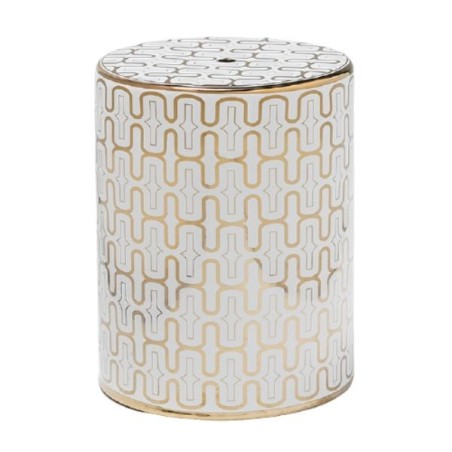 Ceramic Stool GoldAgeas