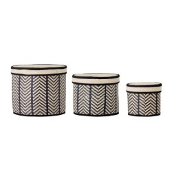 Set 3 Caixas Islim Chevron