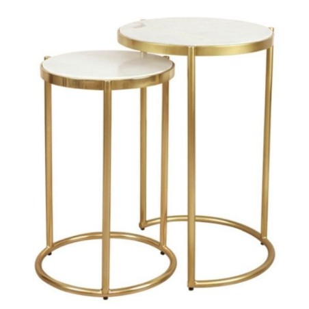 Side Table Shiny Marble S2