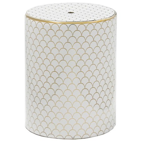 Ceramic Stool GoldScales