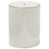Ceramic Stool GoldScales