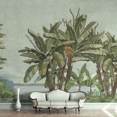 Wallpaper Mural Java Green