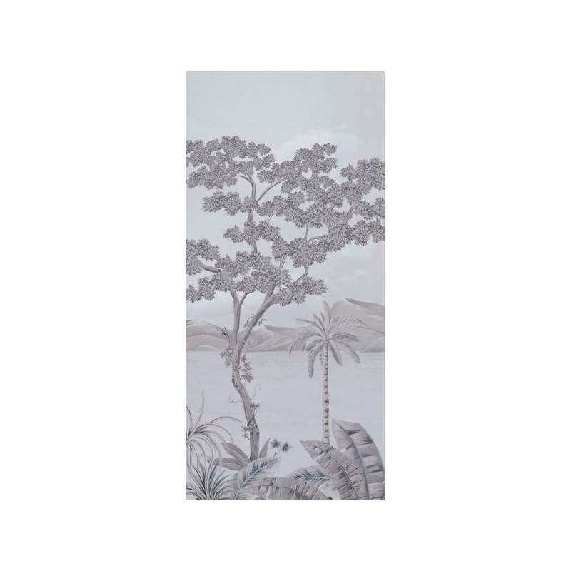 Wallpaper Mural Floresta Grey