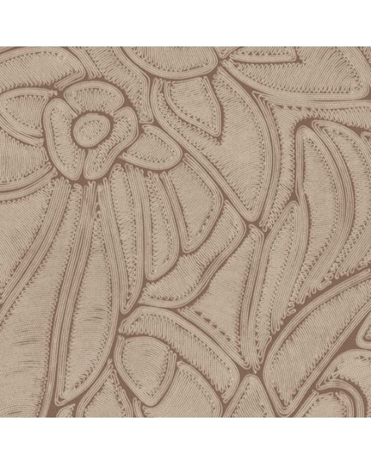 Wallpaper Flore Terracotta