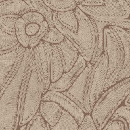 Wallpaper Flore Terracotta