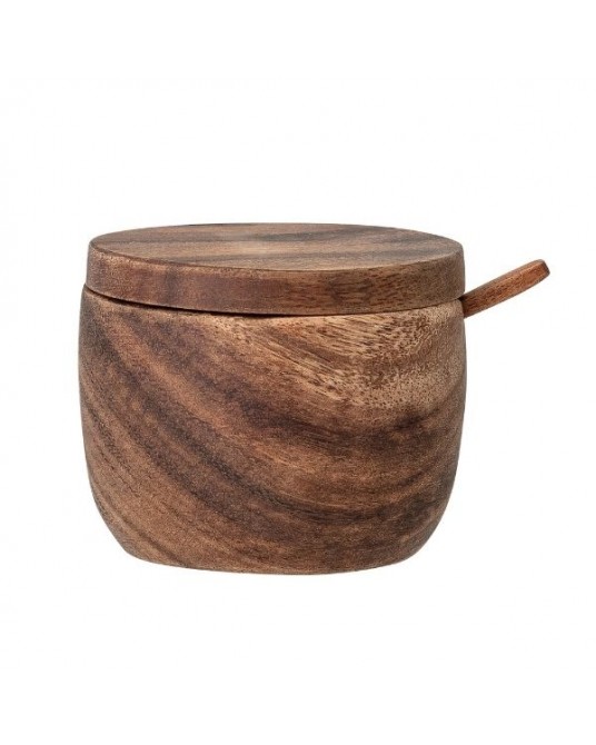 Pot with spoon Eliva Acacia