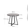 Dining Table Tella 90 cm