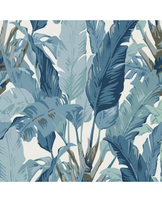 Wallpaper Travelers Palm Spa Blue
