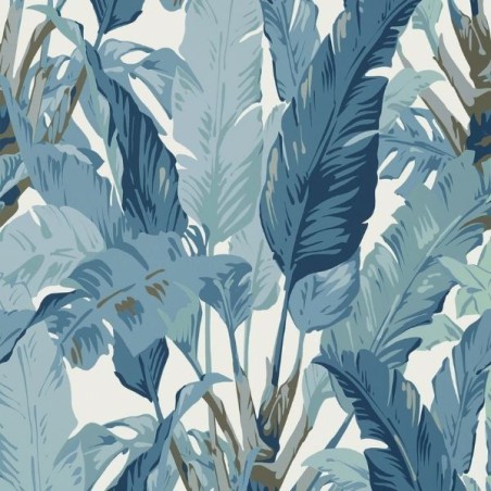 Wallpaper Travelers Palm Spa Blue